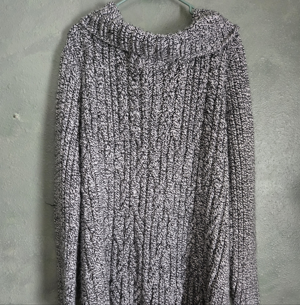 Unbranded - Cowl neck Sweater - Chunky Knit - Long Sleeve - Size Women's 2XL